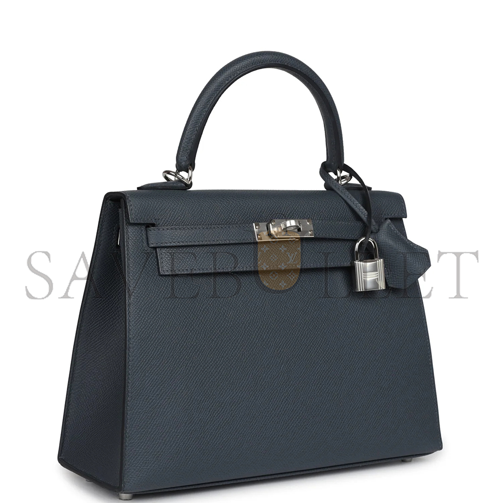 H**mes master kelly sellier 25 gris misty epsom palladium hardware (25*17*7cm)